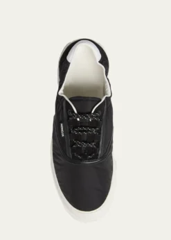 MonclerMen's Vera Nylon Low-Top Sneakers
