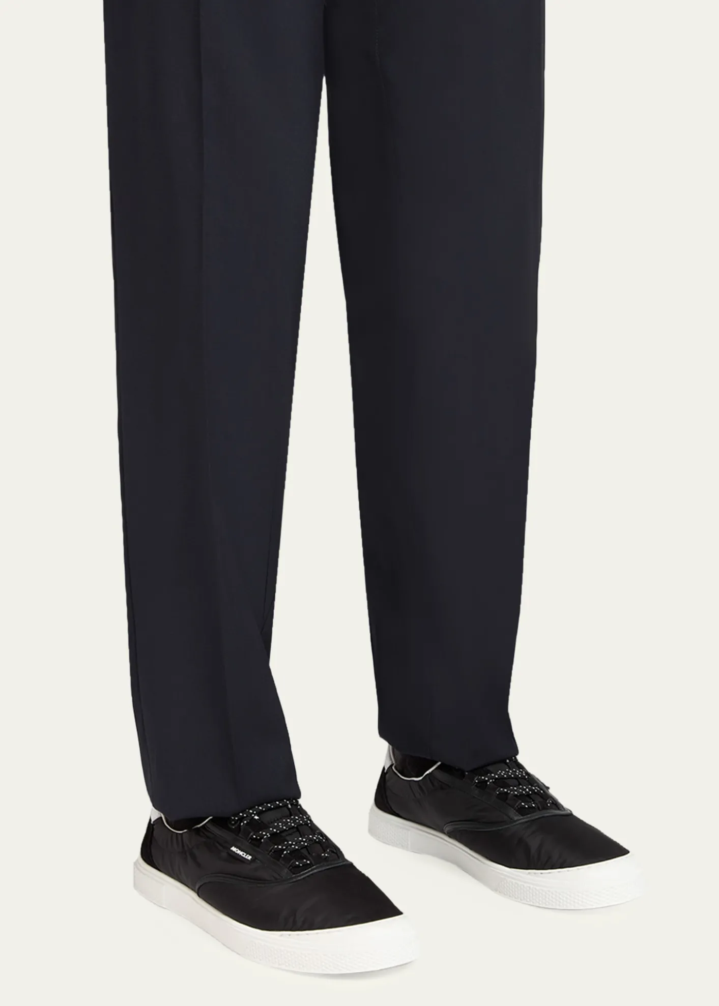 MonclerMen's Vera Nylon Low-Top Sneakers