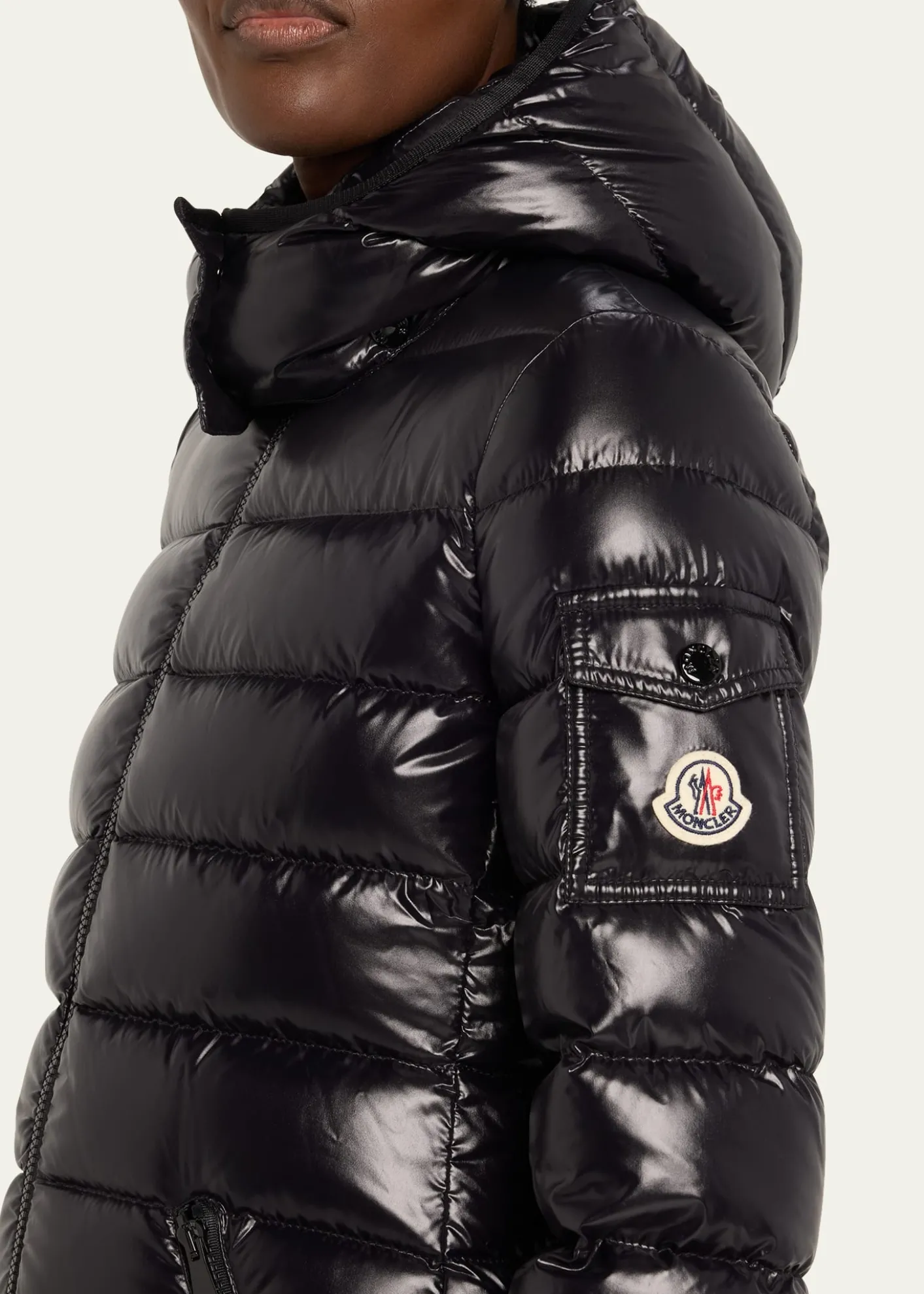 MonclerMoka Long Puffer Coat