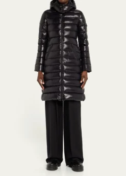 MonclerMoka Long Puffer Coat