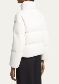 MonclerMornas Short Down Jacket