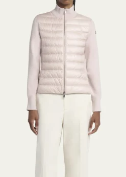 MonclerPadded Wool Cardigan