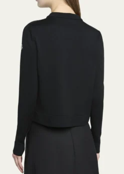 MonclerPadded Wool Zip-Up Cardigan