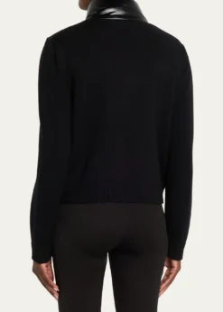 MonclerPadded Zip-Up Wool Cardigan