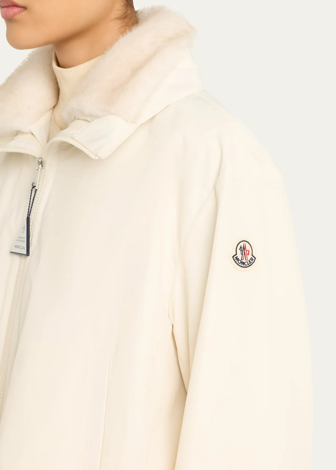 MonclerPervenche 3-in-1 Short Down Jacket