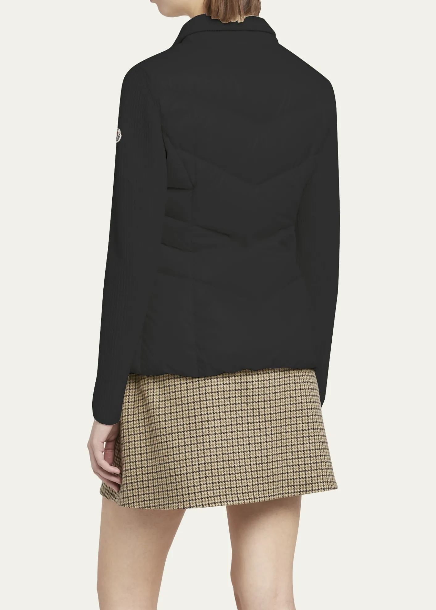 MonclerPuffer Knit Cardigan
