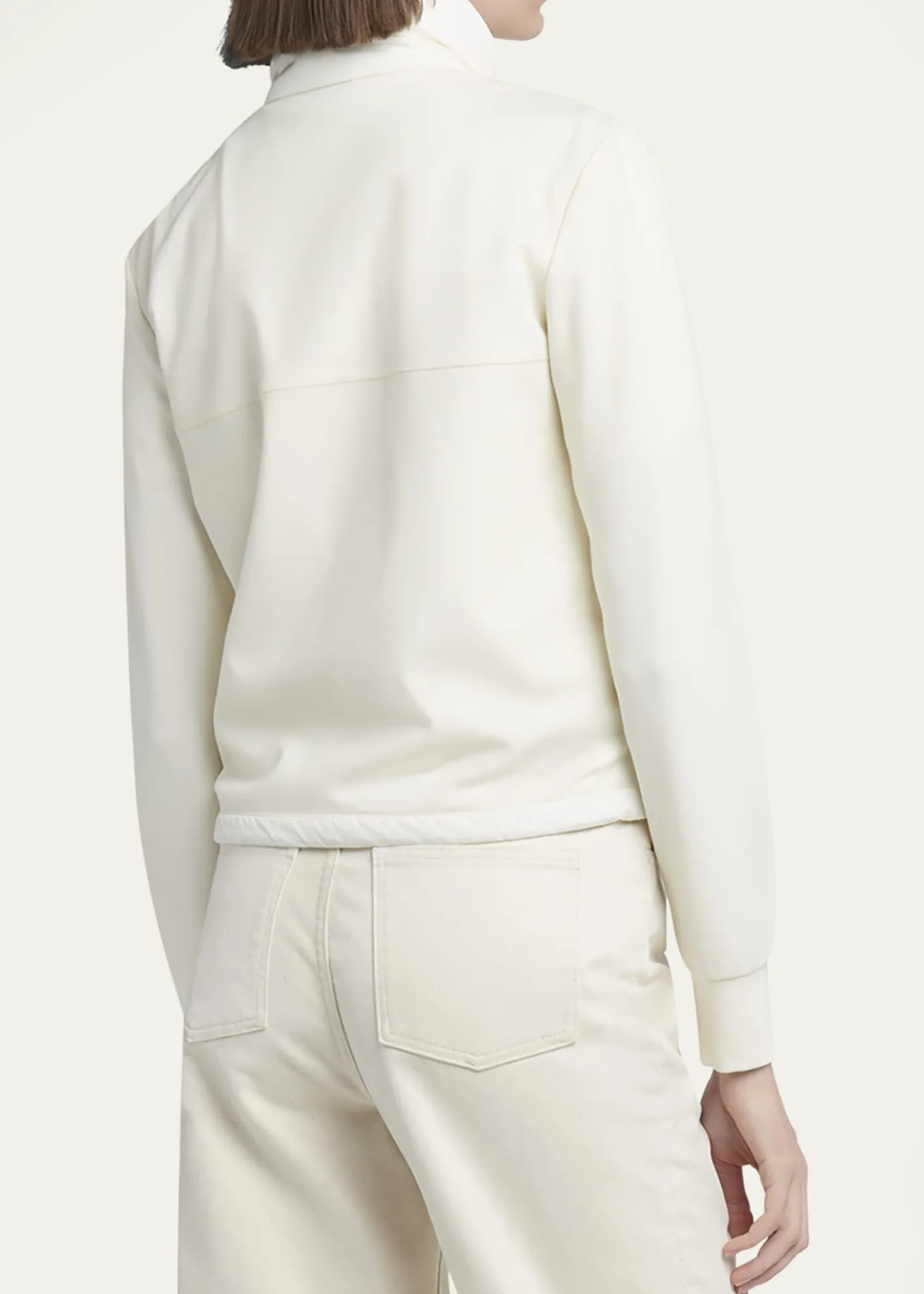 MonclerQuilted Nylon Zip-Up Cardigan