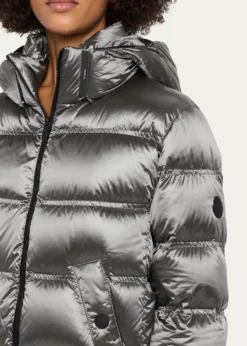MonclerQuilted Short Down Jacket