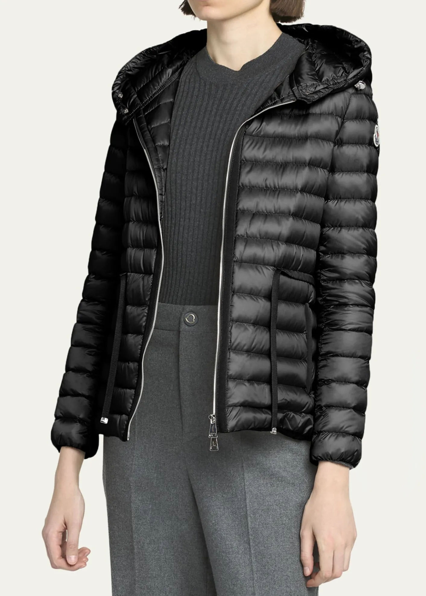MonclerRaie Short Puffer Parka Jacket