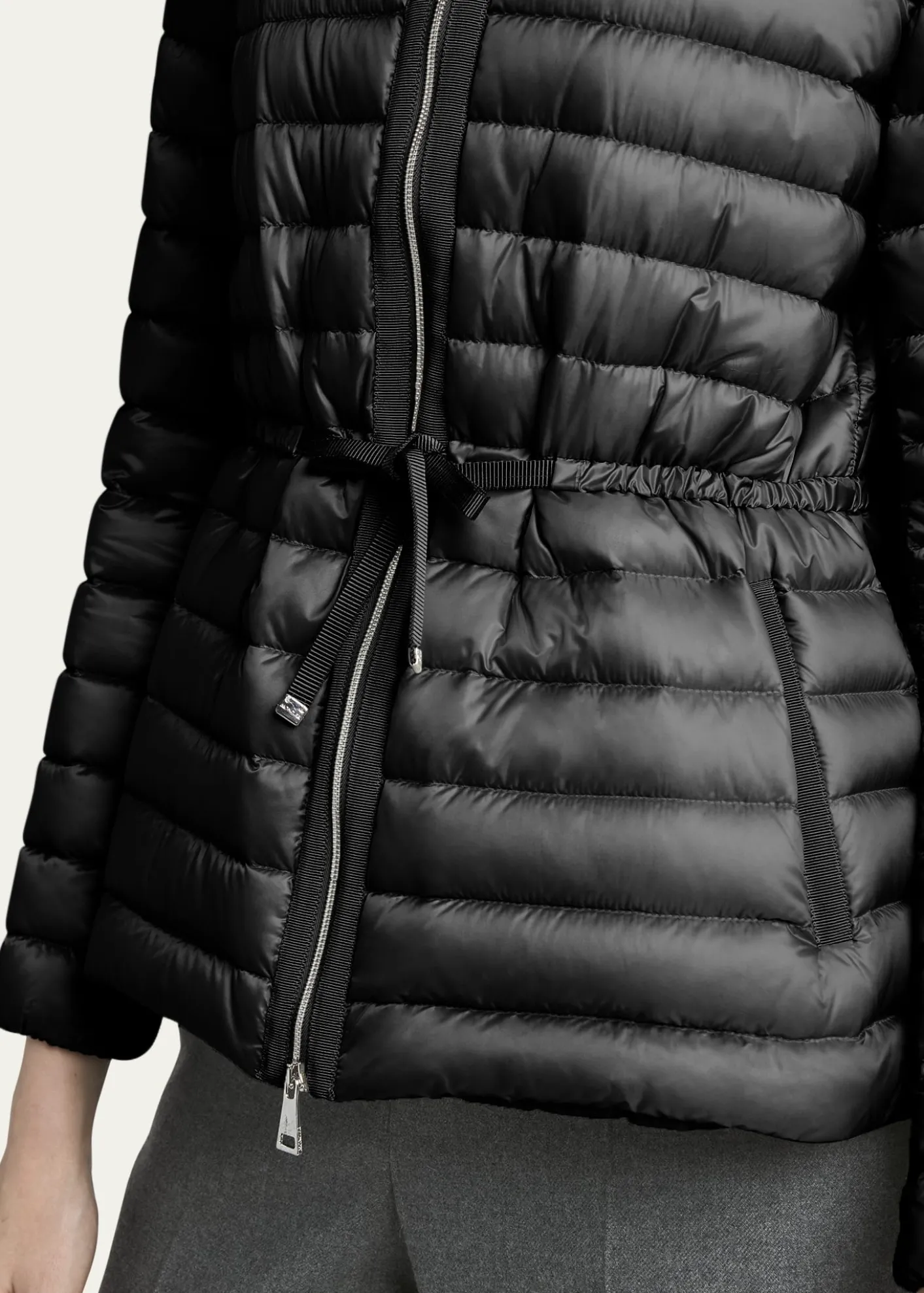 MonclerRaie Short Puffer Parka Jacket