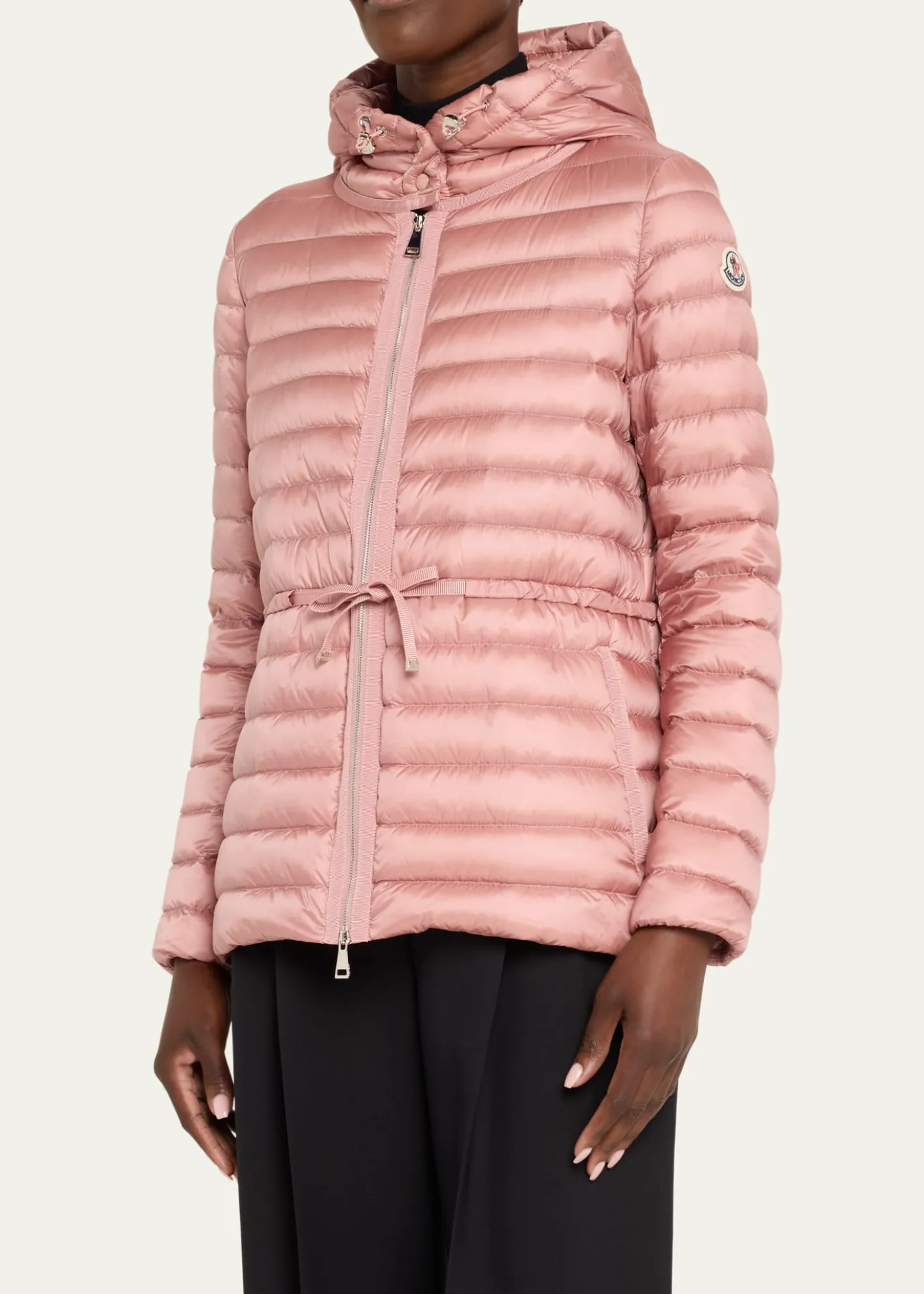 MonclerRaie Short Puffer Parka Jacket