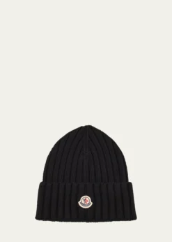 MonclerRibbed Beanie