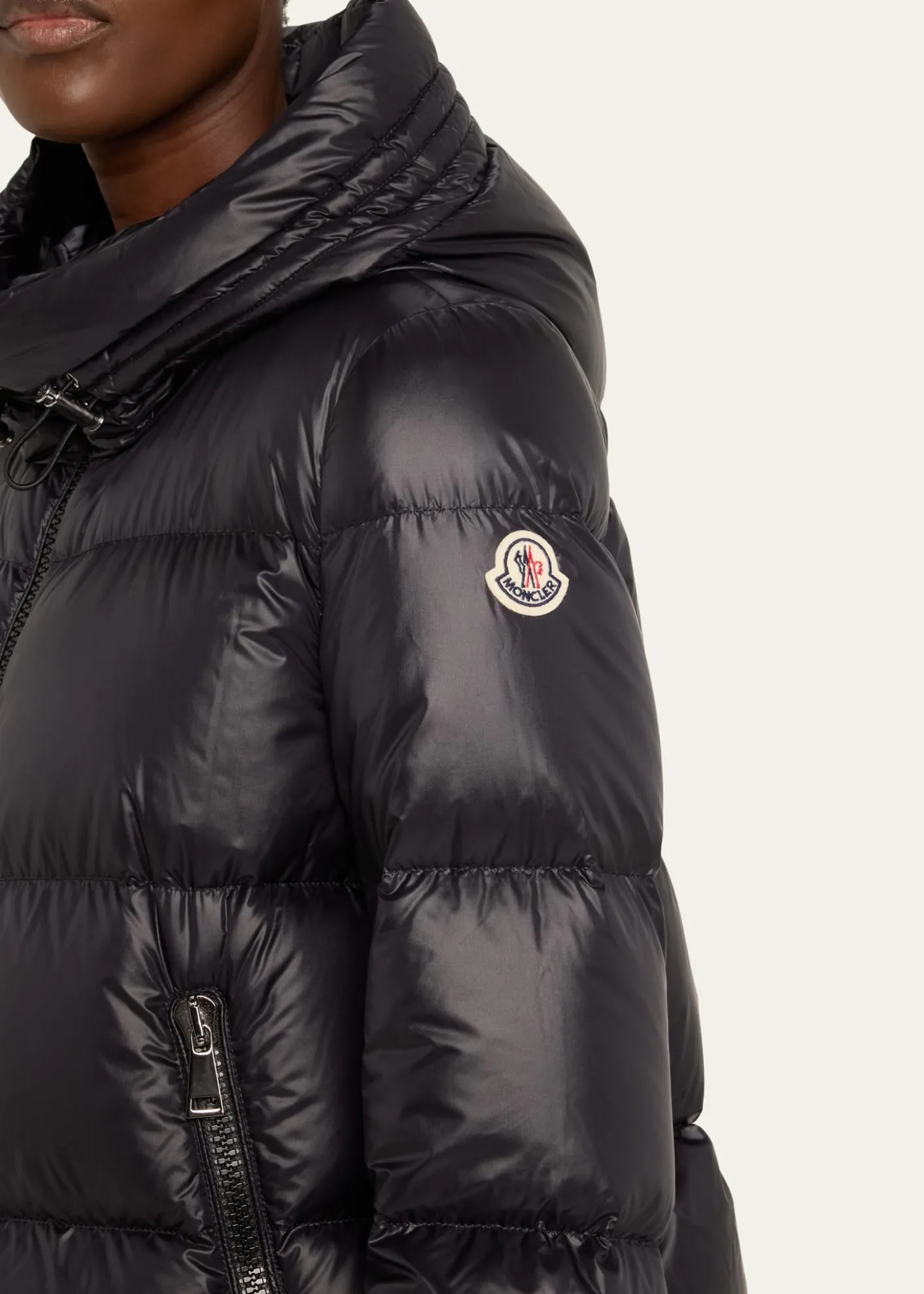 MonclerSeritte A-Line Short Down Jacket