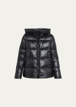 MonclerSerittes Hooded Short Down Jacket