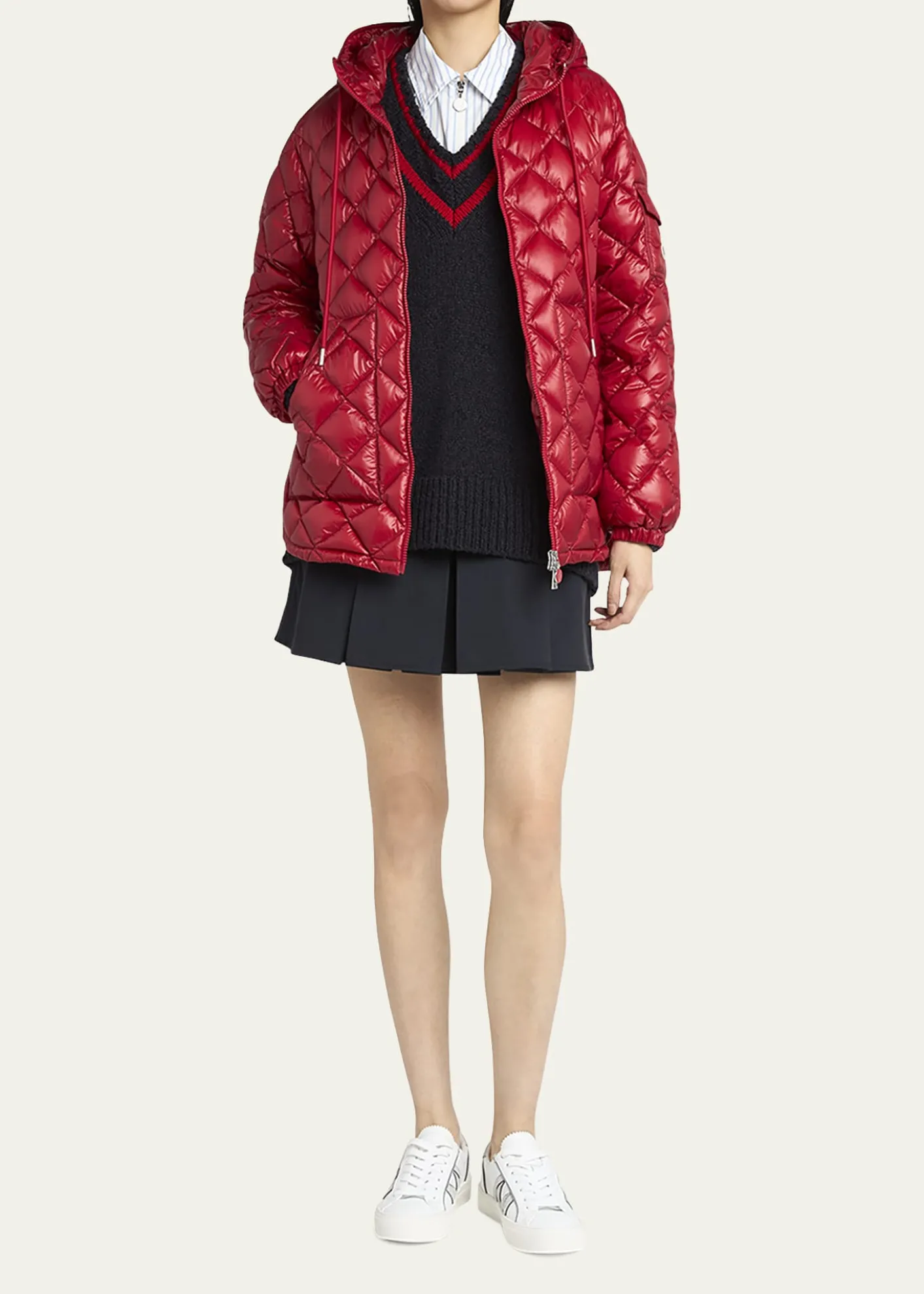 MonclerShort Padded Down Jacket