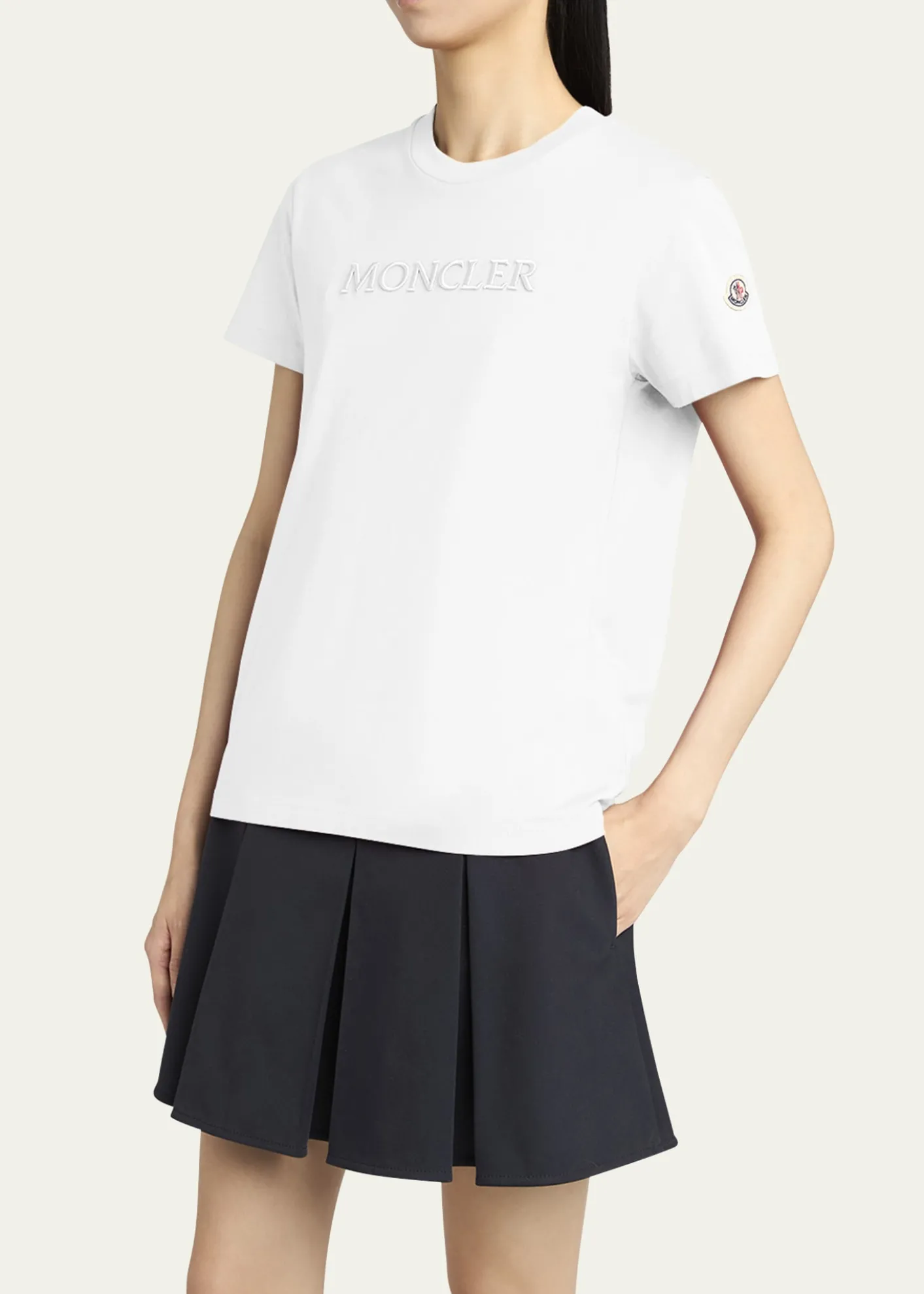 MonclerShort-Sleeve Logo Tee