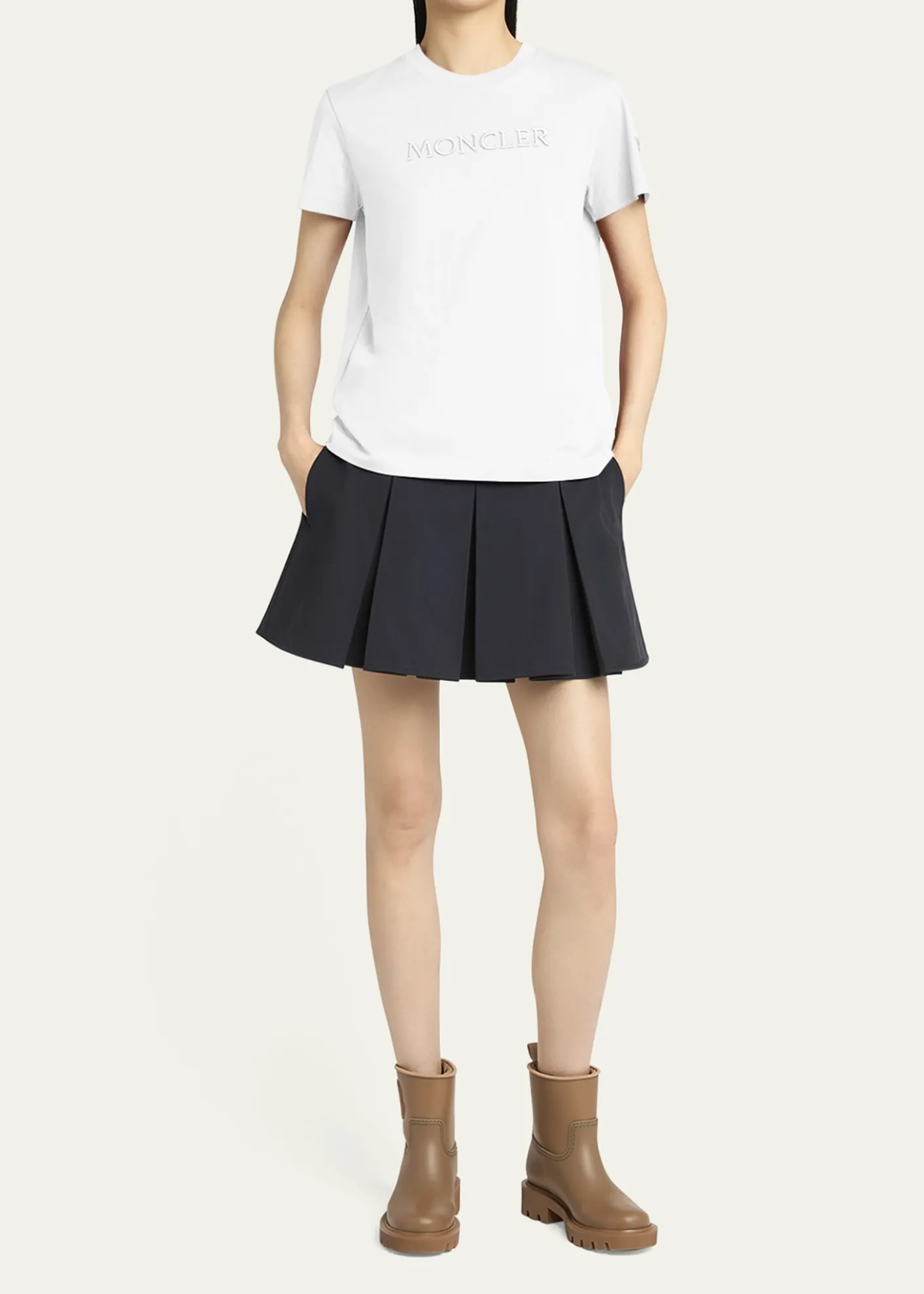 MonclerShort-Sleeve Logo Tee