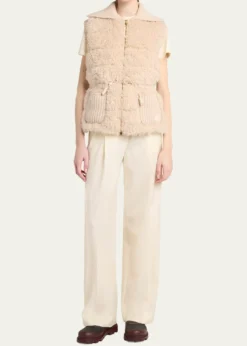 MonclerTeddy & Cashmere Vest