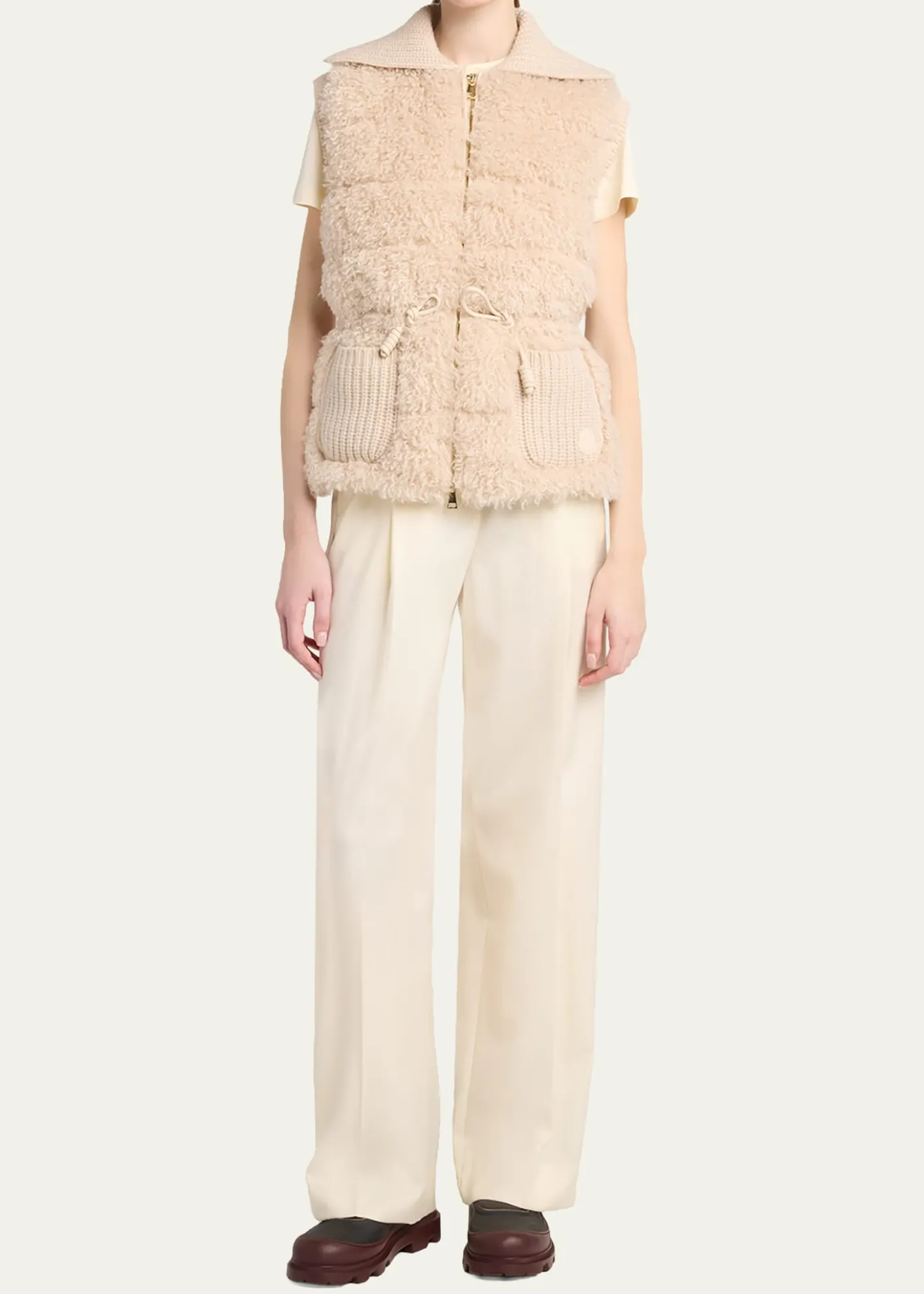 MonclerTeddy & Cashmere Vest
