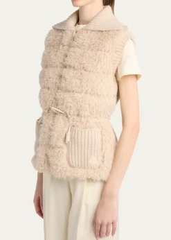 MonclerTeddy & Cashmere Vest