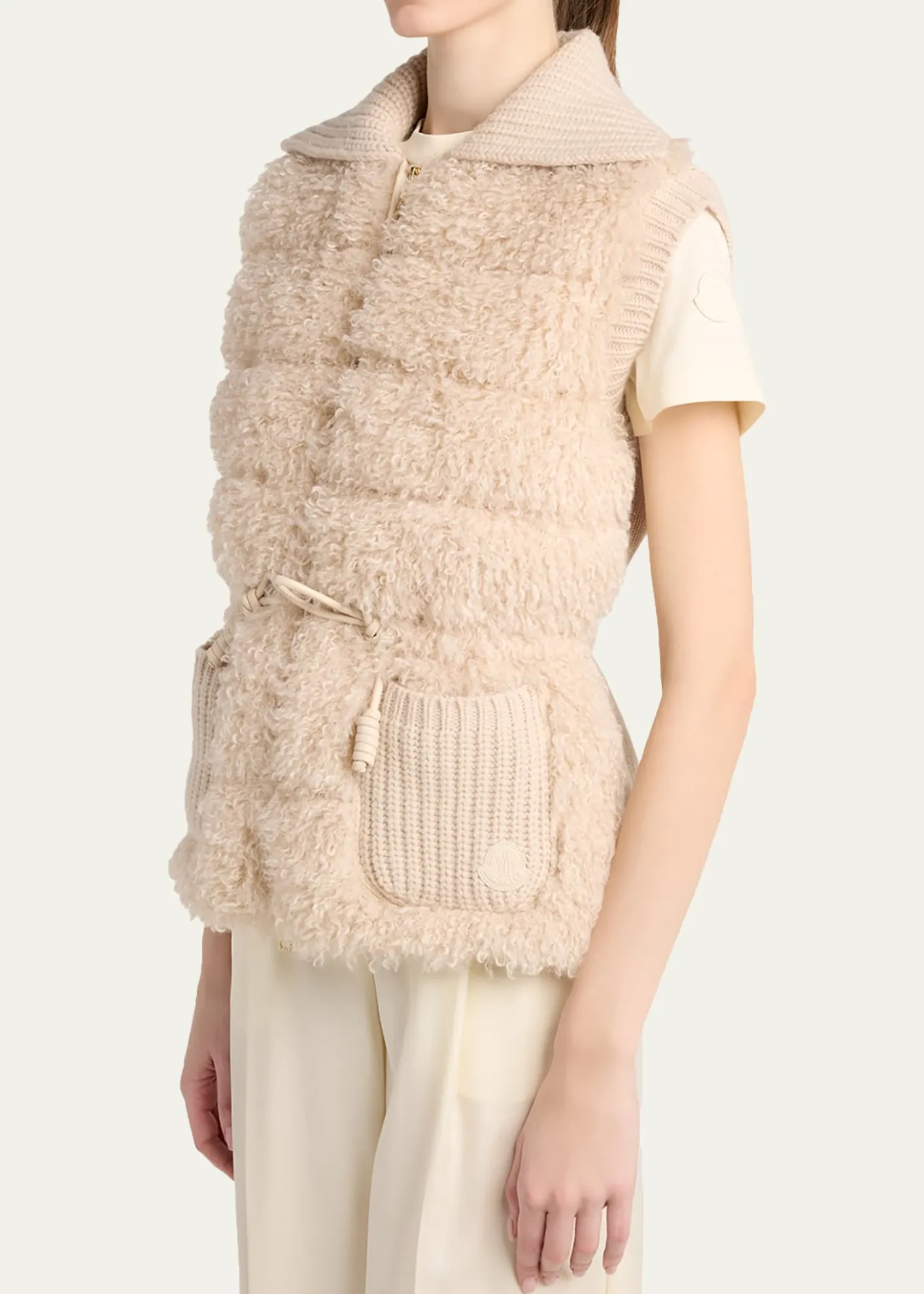 MonclerTeddy & Cashmere Vest
