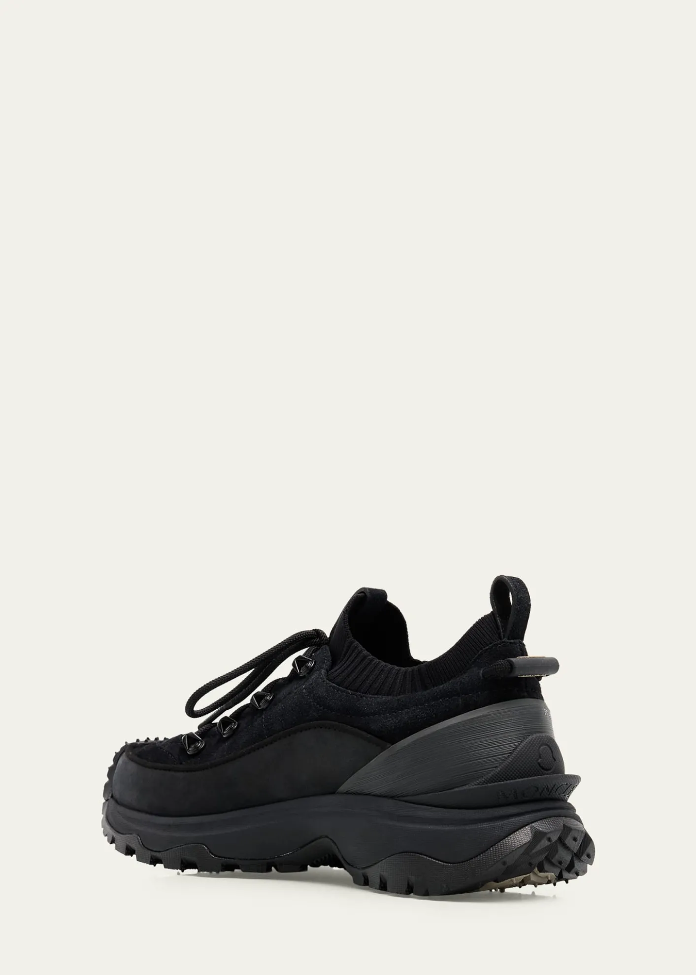 MonclerTrailgrip Lite 3 Nubuck and Suede Sneakers
