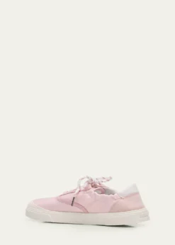 MonclerVera Leisure Suede Low-Top Sneakers