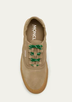 MonclerVera Leisure Suede Low-Top Sneakers