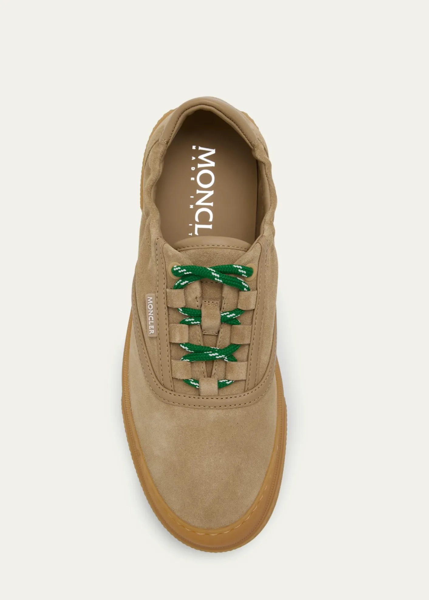 MonclerVera Leisure Suede Low-Top Sneakers