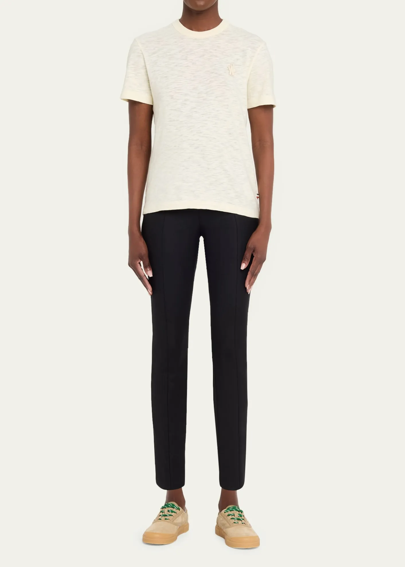MonclerVera Leisure Suede Low-Top Sneakers