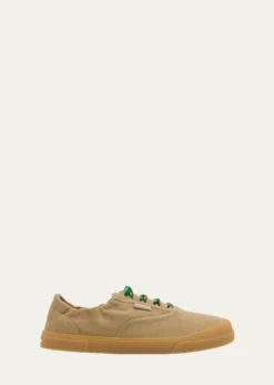 MonclerVera Leisure Suede Low-Top Sneakers