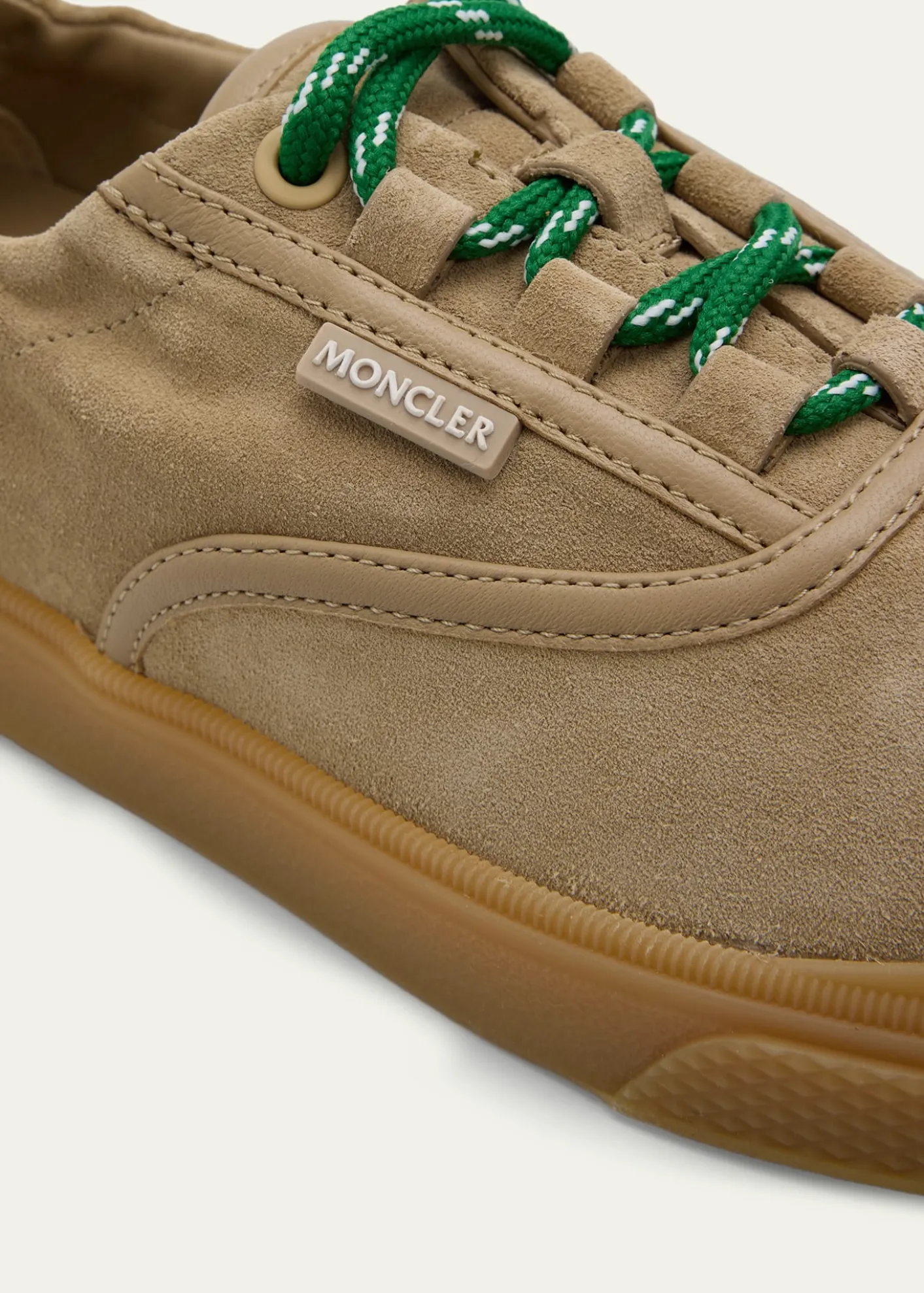 MonclerVera Leisure Suede Low-Top Sneakers