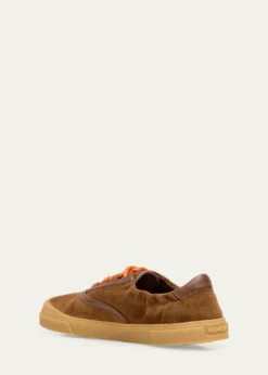 MonclerVera Leisure Suede Low-Top Sneakers