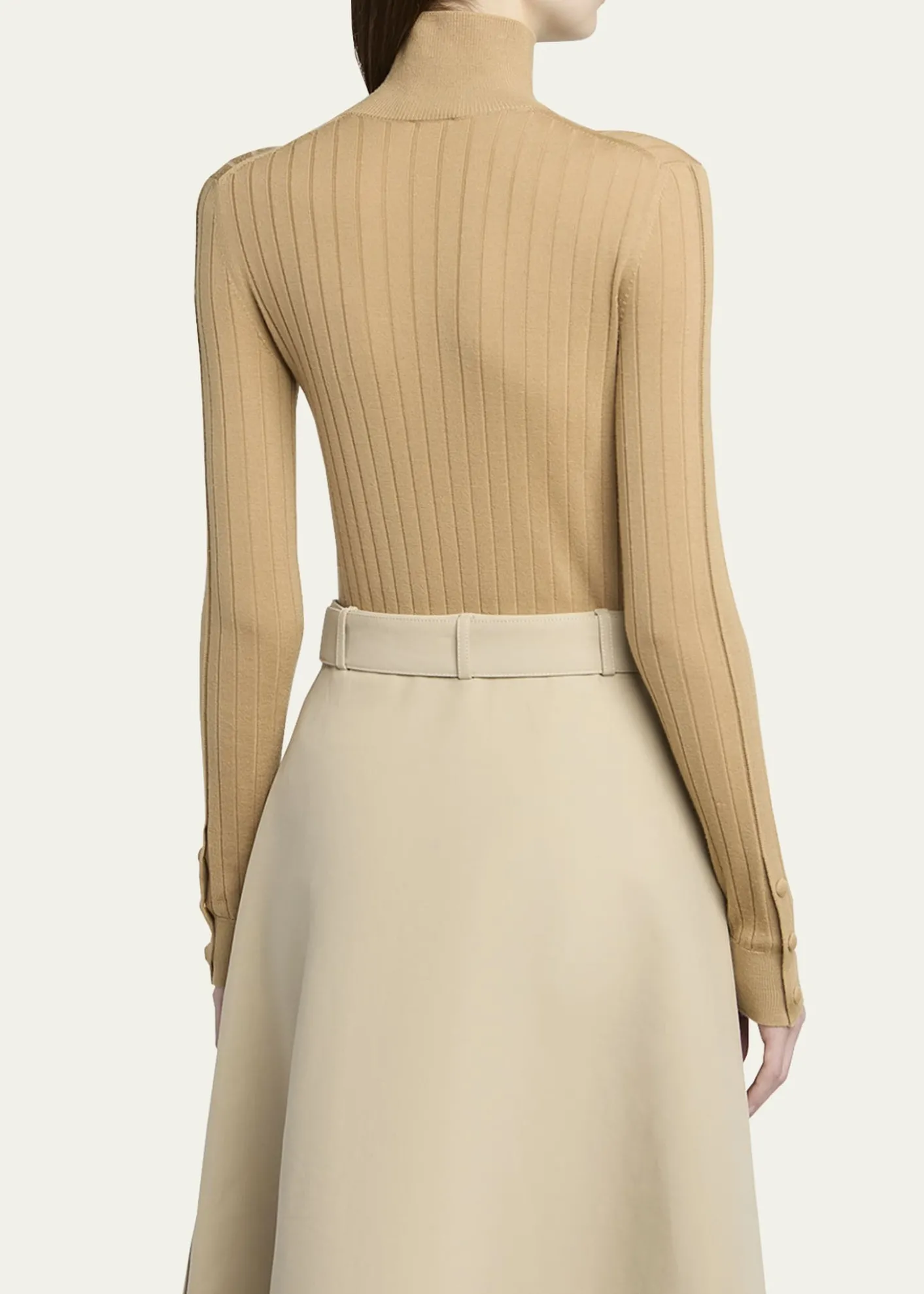 MonclerWool-Cashmere Turtleneck Sweater