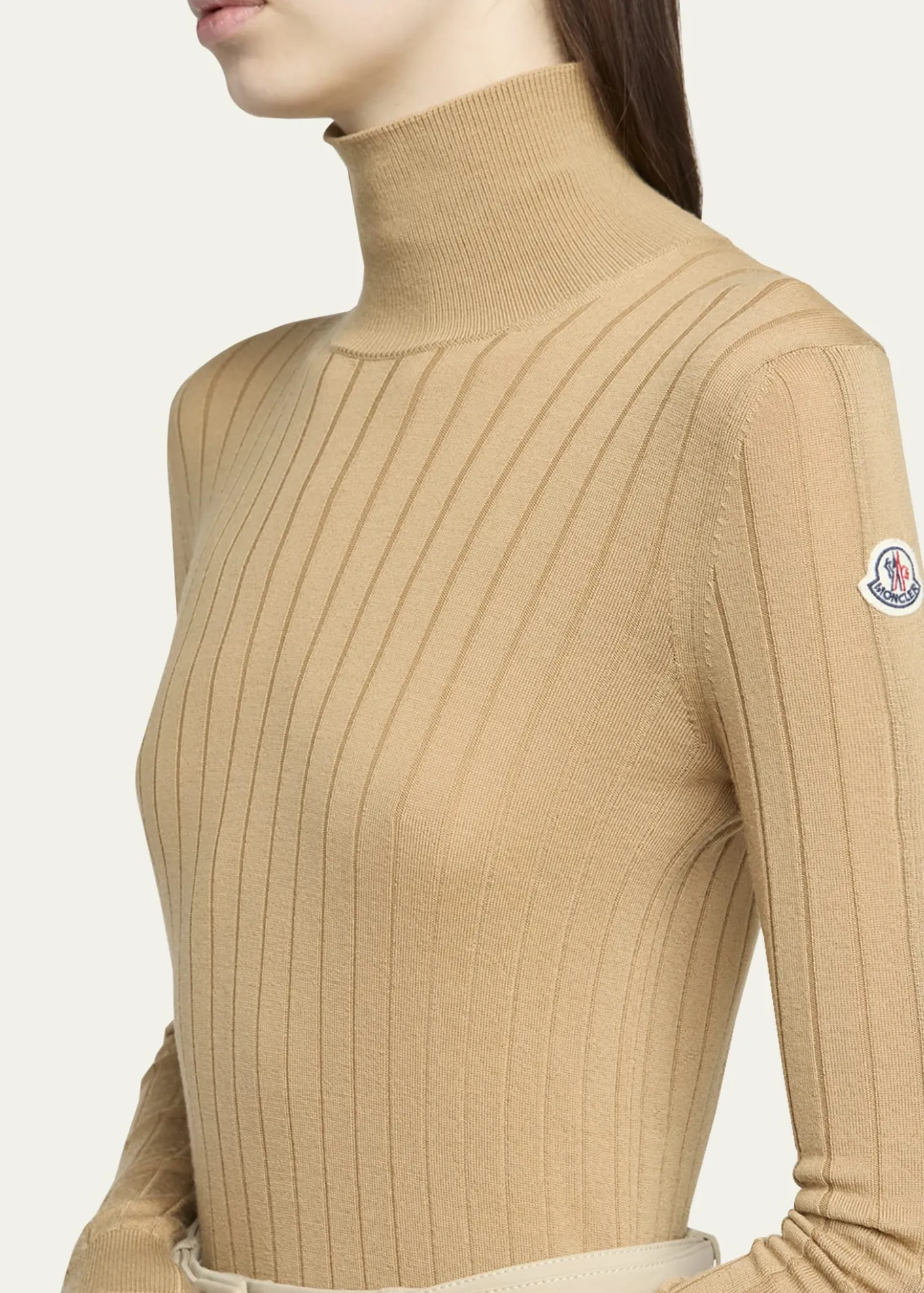 MonclerWool-Cashmere Turtleneck Sweater