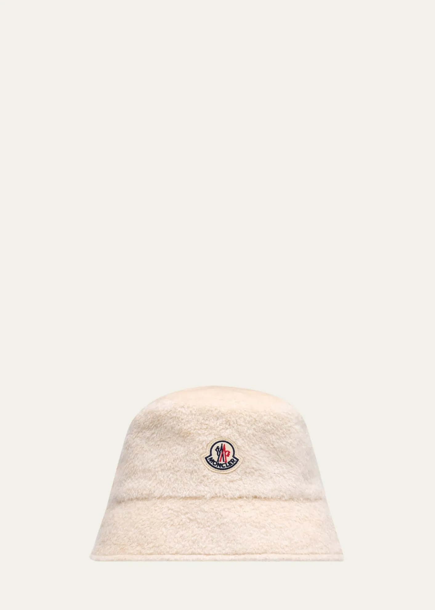 MonclerWool Logo Bucket Hat