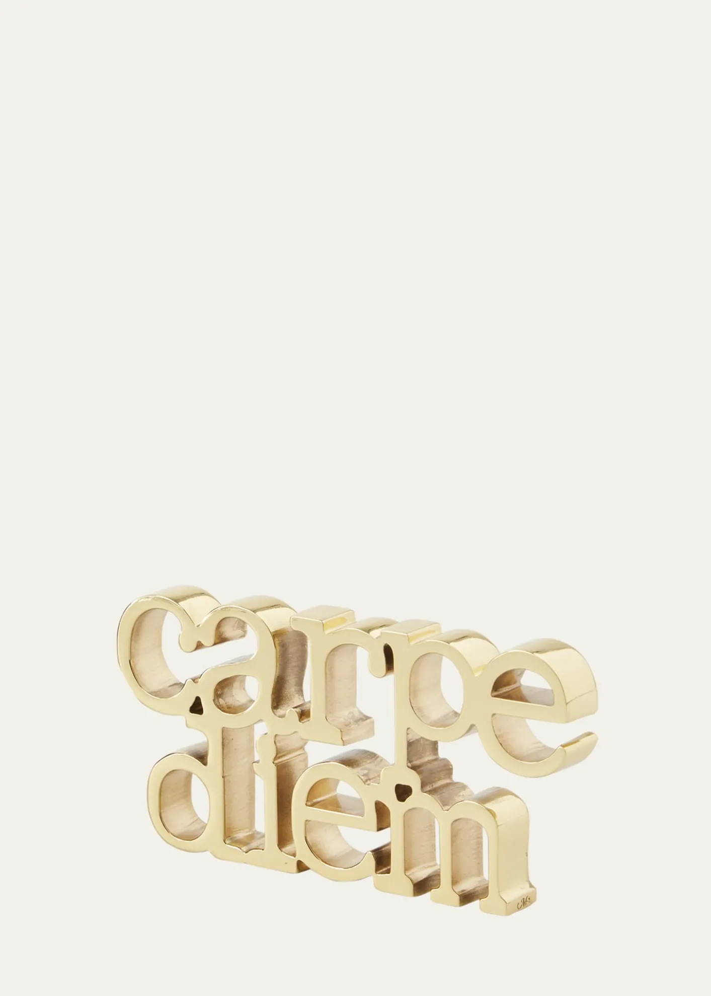 Monica Rich KosannCarpe Diem Brass Table Charm