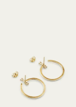 Monica Rich Kosann18k Gold Large Galaxy Hoops