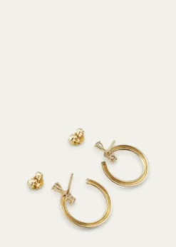 Monica Rich Kosann18k Gold Medium Galaxy Wrap Hoop Earrings