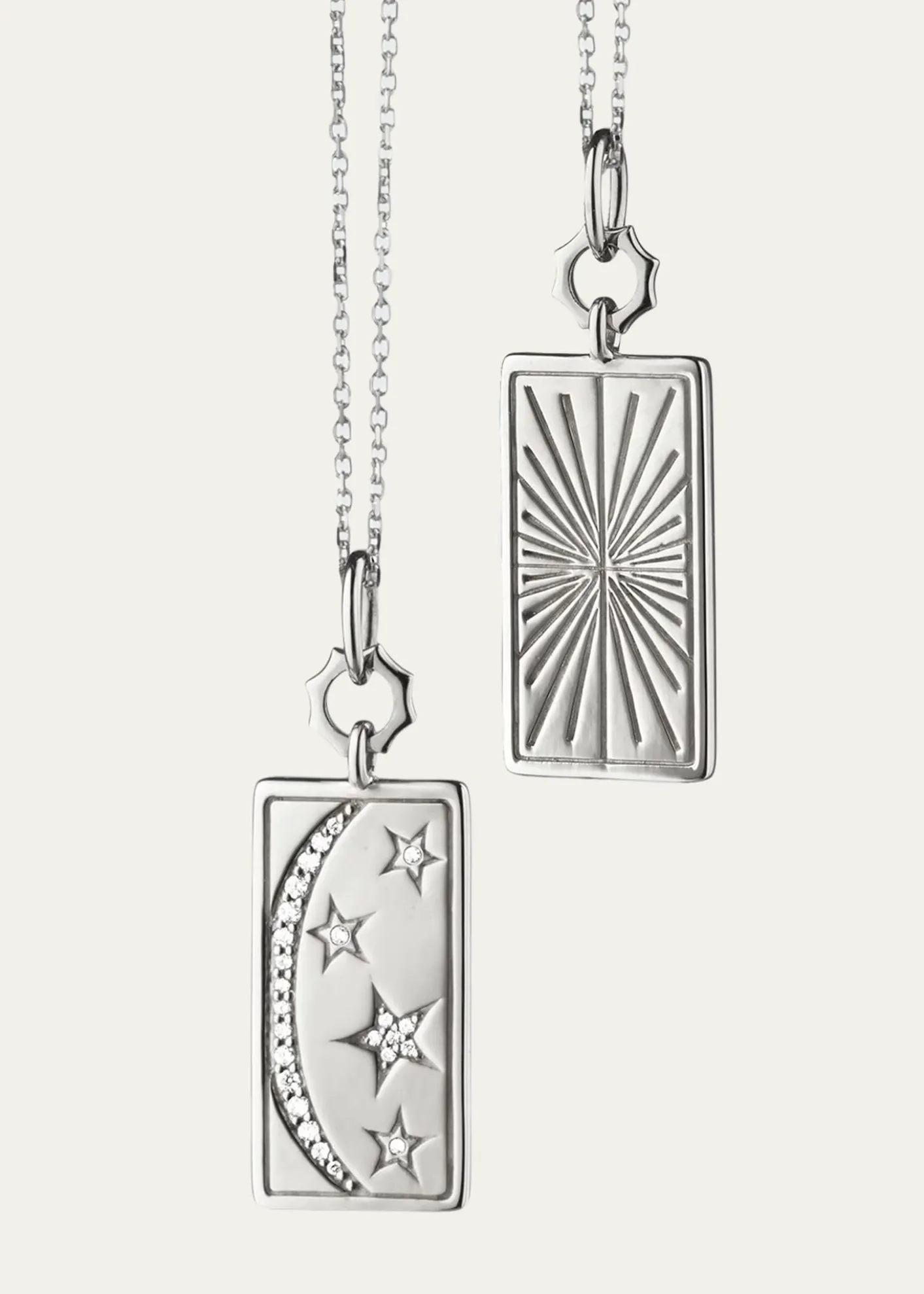 Monica Rich KosannSterling Silver "My Sun Moon Stars" Charm Necklace