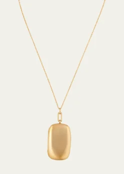 Monica Rich KosannThe Finn 18K Gold Locket Necklace