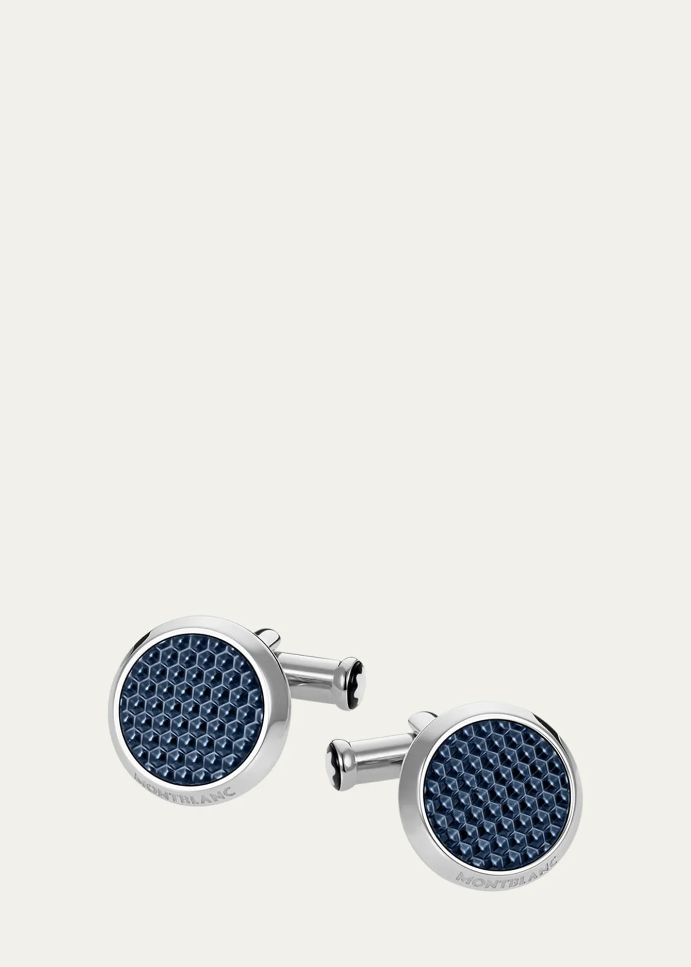 MontblancMeisterstuck Cufflinks w/ Hexagonal Inlay