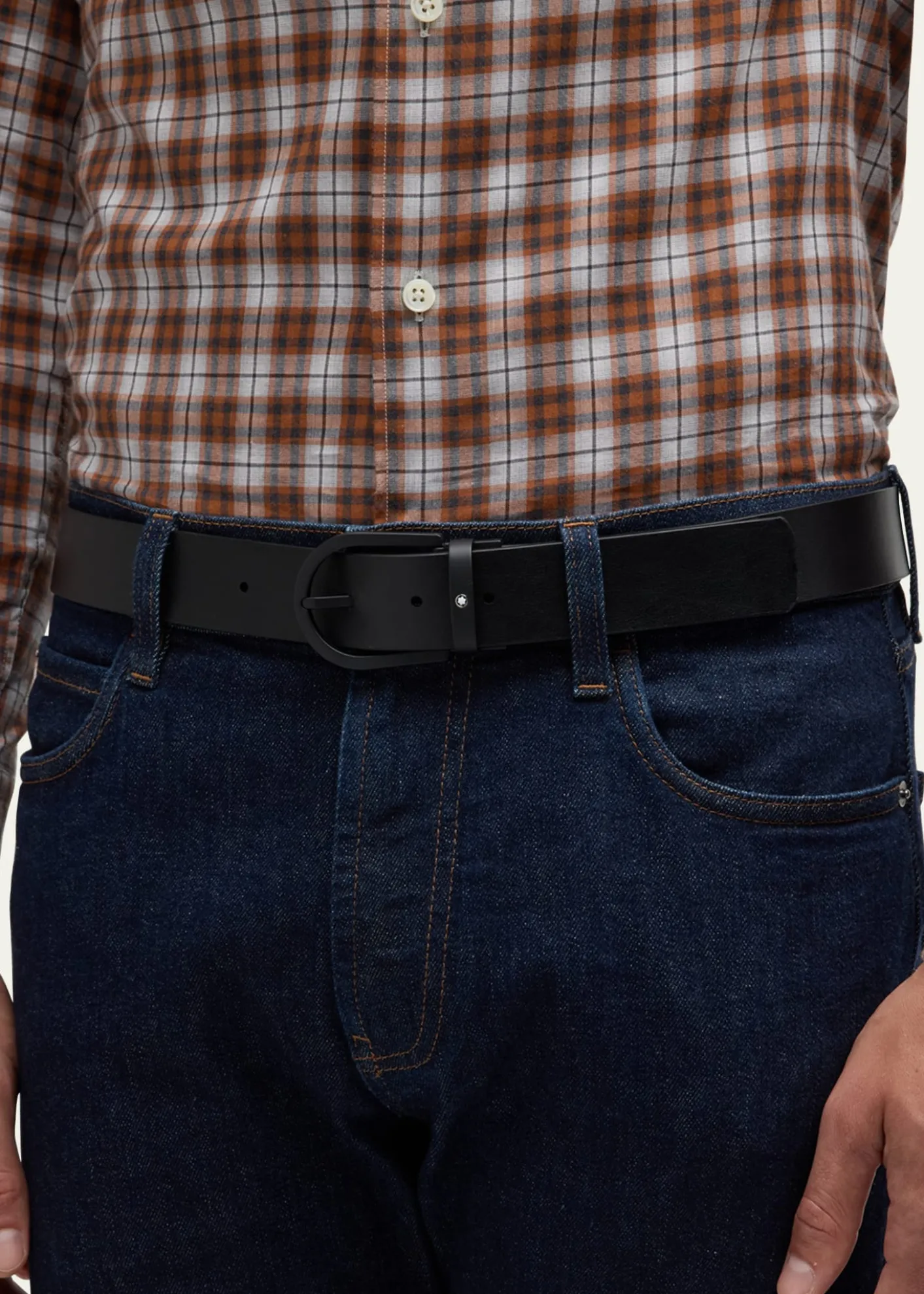 MontblancMen's Horseshoe-Buckle Extreme 3.0 Leather Belt