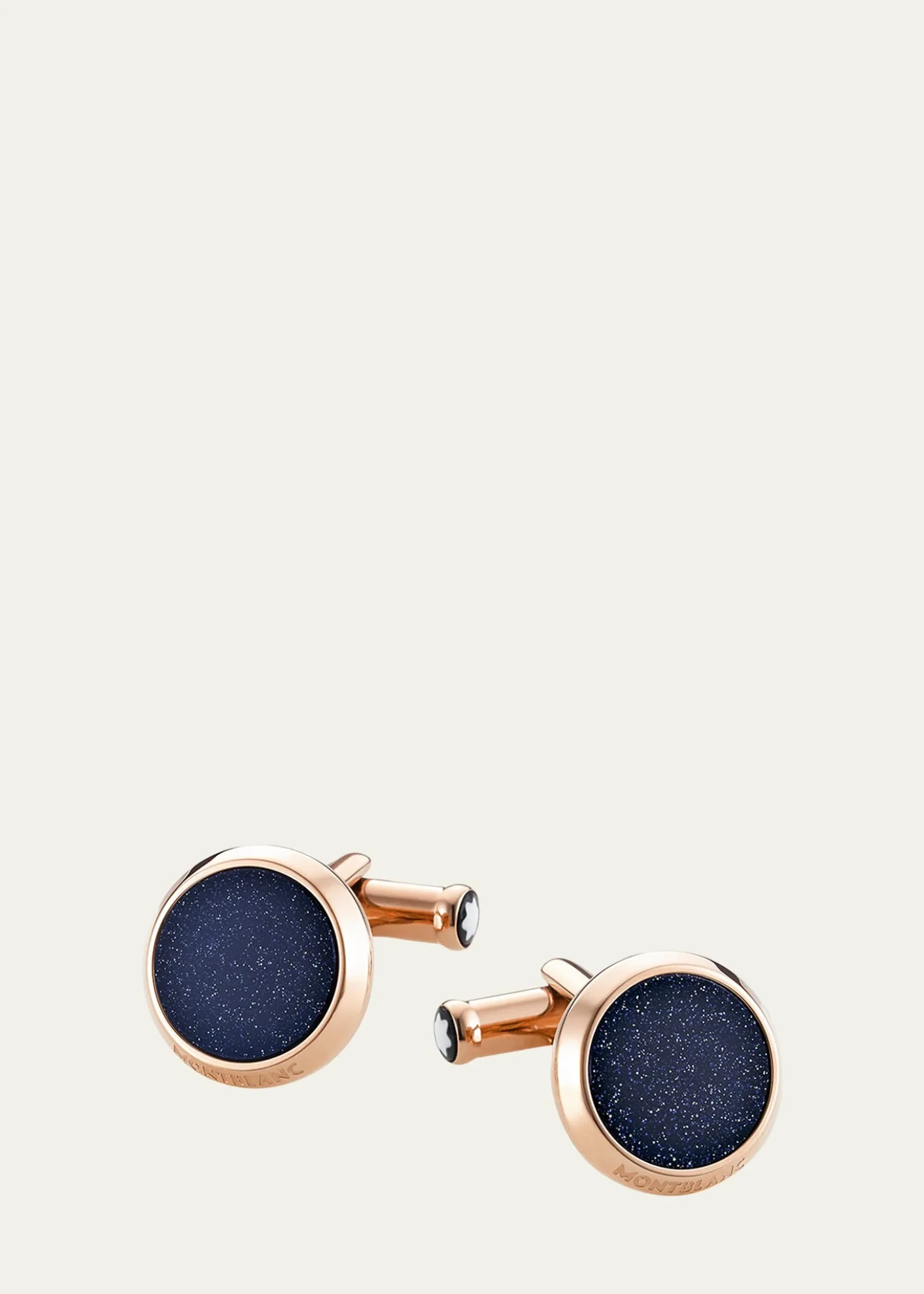 MontblancMen's Meisterstuck Round Stone Cufflinks