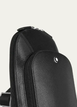MontblancMen's Sartorial Leather Sling Bag