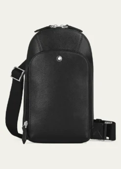 MontblancMen's Sartorial Leather Sling Bag