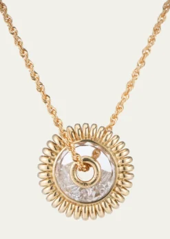 Moritz GlikMola 15 Necklace in 18K Gold with Diamonds