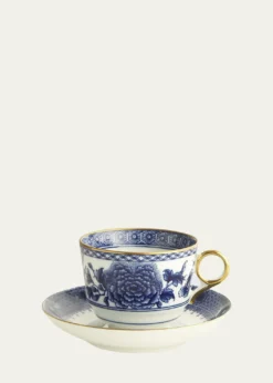 MottahedehImperial Blue Cup & Saucer Set