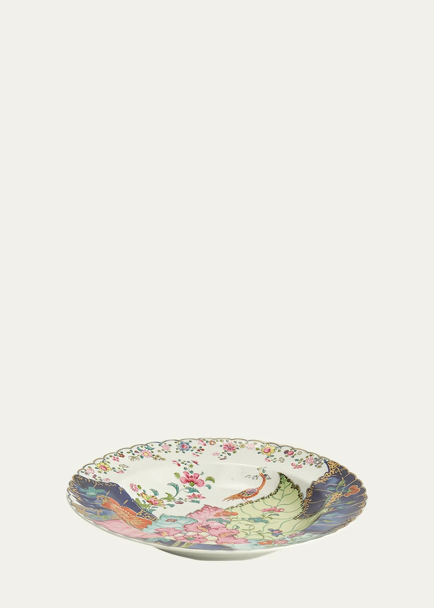 MottahedehTobacco Leaf Rim Soup Bowl