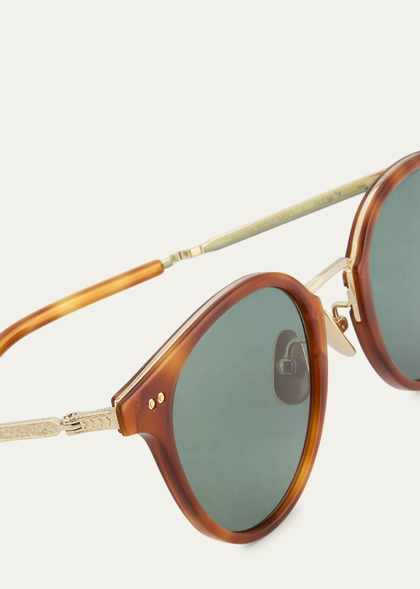 Mr. LeightMen's Marmont Combo S Round Sunglasses